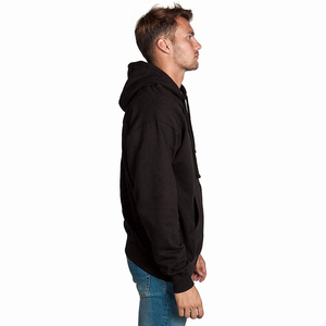 Nouveau design de pulls à capuche pour hommes avec options de logo personnalisé de style polo et look streetwear décontracté en polaire douce - Product Image 4