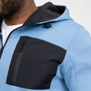 2025 Men's zipup Hoodie and Pant Winter Tracksuit Comfortable <b>nylon</b> <b>Fabric</b> Latest Design for Men - Product Image 5