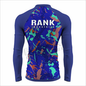 Hot Selling Custom Logo <b>Men</b> <b>Rash</b> <b>Guard</b> Latest Design <b>Men</b> <b>Rash</b> <b>Guard</b> Breathable <b>Men</b> <b>Rash</b> <b>Guard</b> - Product Image 2