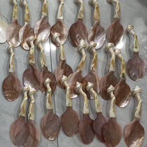 Precio barato Vietnam Madre de perla Cuchara Premium Hecho a mano Seashell Cubiertos - Product Image 1