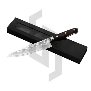 Coltelli da cucina coltelli da cuoco taglio in acciaio inossidabile verdure e carne accetta lusso di marca OEM, coltelli colore personalizzato 50