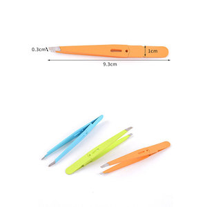 KAAMIR INSTRUMENTS KI-ET-210 Pince à épiler en acier inoxydable à pointe fine, légère et écologique pour les sourcils - Product Image 6