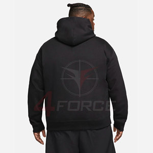 Sweat-shirt à capuche à épaules tombantes pour homme, en molleton de coton 350GSM, personnalisable, streetwear, fournisseur d'usine OEM, marque privée - Product Image 2