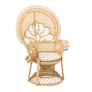 Rotin rond canne canapé chaises paon fauteuil pour salon meubles maison jardin Design populaire à vendre - Product Image 2