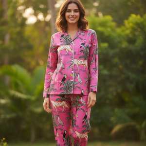 Night <b>Pajamas</b> Set <b>for</b> <b>Women</b> Family Matching Sets Elastic Waist <b>Summer</b> Clothes use - Product Image 1
