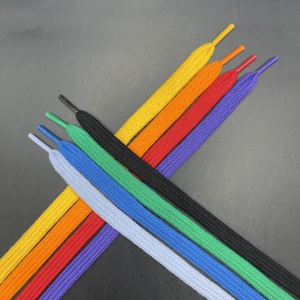 10mm Eco-Friendly High Tenacity Braided Polyester/Cotton Flat Drawcord with Customized Length for <b>Bags</b> Garment & Home Textile - Product Image 2