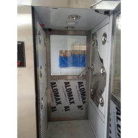 Salles de douche d'air de pièce propre avec automatiquement la douche d'air d'acier inoxydable de circulation d'air
