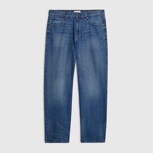 Jeans en denim tricoté japonais de haute qualité, denim épais 100% coton, coupe classique, écologique, séchage rapide, taille mi-haute, jeans décontractés pour hommes - Product Image 6