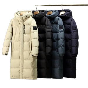 2024 Men Heavyweight Puffer Quilted Outerwear <b>Thick</b> <b>Winter</b> Shell Warm Insulated <b>Coat</b> Wholesale OEM Ventilated Budget Price - Product Image 1