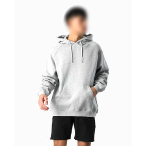 Sweat à capuche à manches longues en pur coton pour hommes et femmes, top vente, impression numérique solide, hauts à capuche surdimensionnés 100% coton - Product Image 1