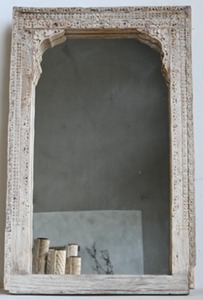 Elegantes espejos rectangulares arqueados con marco - Product Image 2