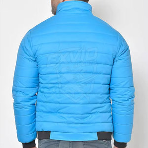 Custom Style Nylon / Polyester Made Puffer Jacket Wholesale Price Long Sleeves Men Winter Jacket - Product Image 2