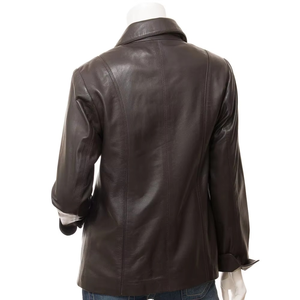 Chaquetas de Cuero de Moda para Mujer, Temporada de Invierno y Otoño, Diseño con Múltiples Bolsillos - Product Image 2