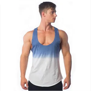 Custom Printing Manufacturer Gym Fitness Bodybuilding Men Muscle Tank Top