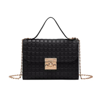 Mignon chaîne sacs à main femmes sacs de luxe pour fille couleur bonbon PU cuir rose sacs à main pour femmes