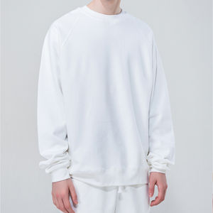 Sweat-shirts classiques décontractés pour hommes en coton 100% en gros d'usine avec logo personnalisé uni pour l'hiver - Product Image 1