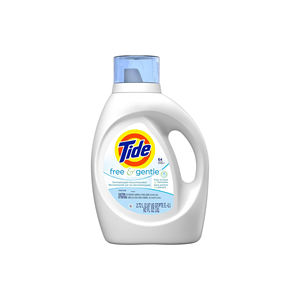 Detergente Líquido para Ropa Free & Gentle, Aroma Natural y Frutal, Origen Estadounidense, 154 Onzas, 125 Lavados, Más del 80% de Ingredientes Naturales - Product Image 3