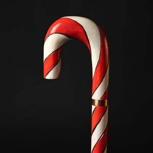 RESIN COMFORT NON SLIP WOODEN RESIN WALKING STICK with Multi Shape Stong Handle for Old Age <b>People</b> Rehabilitatio - Product Image 3