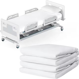 Professional Hospital Bed <b>Covers</b>| Premium Quality Knitted Cotton Hospital Cotton Bed Sheet <b>Cover</b> for Daily Use - Product Image 4