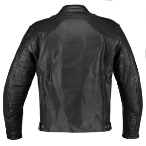 Men High Quality New Arrival Motorcycle Genuine Leather Jacket New Arrival Trendy Men's Motorbike Leather Jacket - Product Image 3