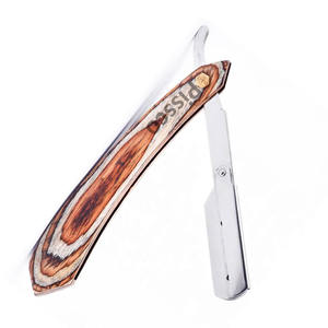 Mejor fabricante Pissco de navajas plegables personalizadas de acero inoxidable para afeitar, navaja de barbero para cortar el cabello con cuchilla intercambiable - Product Image 3