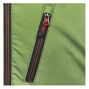 Veste matelassée imperméable pour hommes Manteau matelassé d'hiver à bulles rembourré en polyester vert Veste matelassée pour l'extérieur pour hommes - Product Image 4