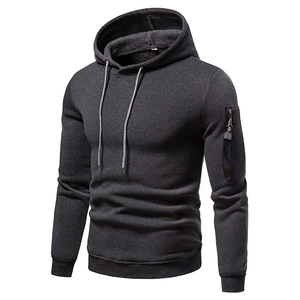 Chándales de invierno para hombre con logotipo personalizado impreso, conjunto de 2 piezas, trajes de jogging para hombre, chándal de moda informal, traje deportivo con capucha - Product Image 2