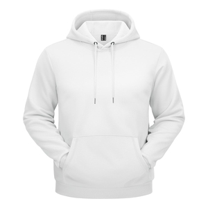 Pull à capuche pour hommes 400 GSM Sweat-shirt en coton épais Polaire brossée Sweat à capuche uni personnalisé pour hommes en vrac - Product Image 1