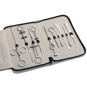 Kit chirurgical vétérinaire manuel professionnel de qualité supérieure, aiguilles pour canules de mamelon et de gland, ensemble de 10 pièces en acier, classe I, 3 ans SURGICAL - Product Image 3