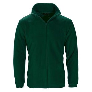 Veste polaire à fermeture éclair intégrale, tissu doux et chaud, coupe décontractée pour les sorties en plein air, style de vie décontracté, vêtements de travail et confort quotidien - Product Image 4