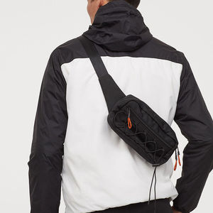 Veste coupe-vent d'hiver pour homme, design personnalisé, respirante, écologique, séchage rapide, logo frontal, capuche, longueur standard - Product Image 3