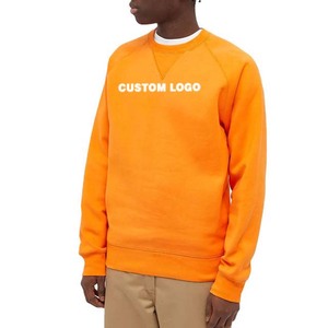 Pull-over à col rond personnalisé pour hommes, sweats à capuche, sweatshirts à capuche, broderie imprimée, coton thermique à manches longues, hiver, polaire de service OEM - Product Image 1