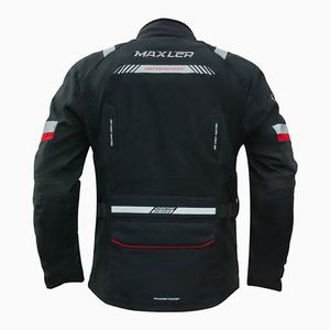 Blouson de moto long touring homologué CE avec construction textile pour homme, blouson long touring textile, exportateur d'usine OEM - Product Image 2
