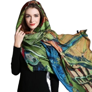 Chal de cachemira al por mayor con diseño personalizado, bufanda de invierno de gran tamaño, suave y a la moda, accesorio para mujer. - Product Image 1