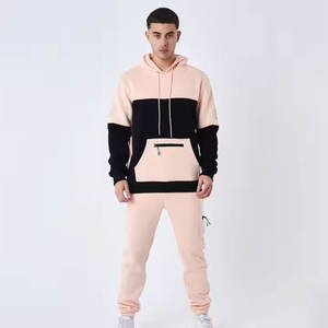 Chándal bordado Slimfit para hombre, superventas de 2025, nuevo diseño, pantalones de chándal de algodón 100%, sudaderas con capucha, conjuntos estampados de invierno de calle sólida - Product Image 4