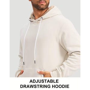 Fabricant professionnel conception personnalisée coupe parfaite bas prix logo personnalisé meilleure vente taille plus en plein air sweats à capuche pour hommes - Product Image 5