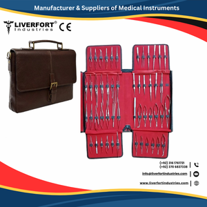 Kit de microcirugía ocular oftálmica de 51 piezas de alta calidad, instrumentos quirúrgicos intraoculares reutilizables de acero alemán, certificado CE ISO - Product Image 3