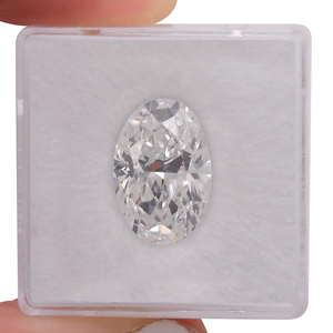 Diamante cultivado en laboratorio de corte ovalado Premium 2,50 E Color VS2 claridad perfecta para joyería de alta gama Ideal para anillos y joyería personalizada - Product Image 2