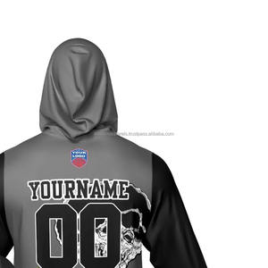 Sweat-shirt à capuche en molleton uni pour homme en gros, poche kangourou, haute qualité, logo personnalisé, vêtements de marque - Product Image 4