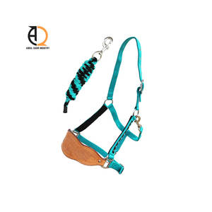 Licol pour cheval en cuir et nylon de qualité supérieure - Product Image 6