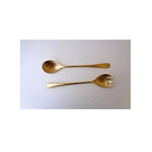 Juego de Cubiertos de Acero Inoxidable, Juego de Cucharas para Servir, Juego de Cucharas y Tenedores para Ensalada, Producto en Oferta, Muestra Gratis - Product Image 2