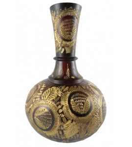 แจกันทองเหลืองจากโรงงานขายดีแจกันดอกไม้โลหะสำหรับตกแต่ง - Product Image 1