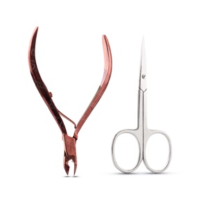 Precision Fine Point Cuticle Scissors And <b>Nail</b> Clipper Set Manicure Tools Salon <b>Professional</b> <b>Nail</b> Care <b>Kit</b> OEM Wholesale - Product Image 4