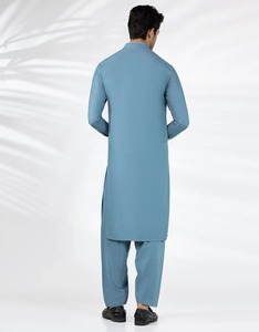 Salwar Kameez pour hommes personnalisés en gros en différentes couleurs vêtements décontractés d'été et d'hiver en différentes tailles - Product Image 5