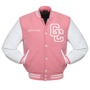 Haute Qualité GANTS Ville Personnalisé Homme Baseball Surdimensionné Varsity Veste Saison D'hiver Lettre Motif Couleur Personnalisée - Product Image 5