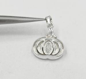Pendentif en argent sterling 925 massif, forme de cœur, 17 mm, avec bézel vide, argent 925/plaqué or 18 carats, écologique, sans plomb ni nickel, bijoux - Product Image 1