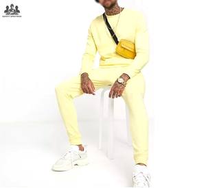 Vêtement de sport pour homme en coton 100% de haute qualité, respirant, à manches longues, pour l'entraînement en salle de sport, vente en gros OEM - Product Image 1