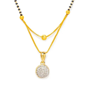 เครื่องประดับทองคำ 22K มังกัลสุตร ของสะสมทางวัฒนธรรม - Product Image 3