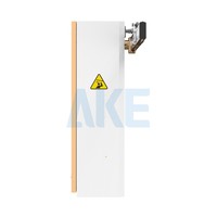 Barrière levante droite haute sécurité AKE pour contrôle d'accès extérieur des véhicules et système de gestion des péages et des parkings