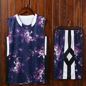 Tenues de basket-ball pour adultes personnalisables de haute qualité, 100% polyester respirant, sans manches, toutes saisons, dernier design OEM - Product Image 4